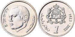 World Coins - Morocco, Mohammed VI, Dirham, 1423-2002, Copper-nickel, , KM:117