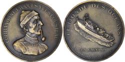 World Coins - France, Medal, Commandant Jacques Yves Cousteau, Shipping, Duboc, , Bronze