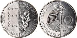 World Coins - Coin, France, Schumann, 10 Francs, 1986, Paris, , Nickel, KM:958
