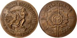 World Coins - France, Medal, French Fifth Republic, Politics, Society, War, , Bronze