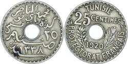 World Coins - Coin, Tunisia, 25 Centimes, 1920