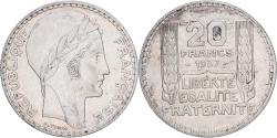 World Coins - Coin, France, Turin, 20 Francs, 1937, Paris, , Silver, KM:879
