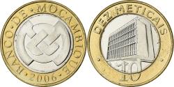 World Coins - Mozambique, 10 Meticais, 2006, Bi-Metallic, , KM:140