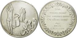 World Coins - France, Medal, D'où Venons-nous?Que Sommes-nous?Où Allons-nous? Gauguin