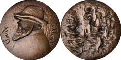 World Coins - France, Medal, Claude Monet, Les Nymphéas, Peinture, 1987, Rousseau,