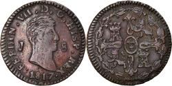 World Coins - Coin, Spain, Ferdinand VII, 8 Maravedis, 1817, Jubia, , Copper, KM:461