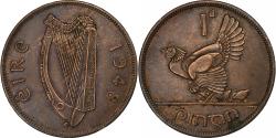 World Coins - IRELAND REPUBLIC, Penny, 1948, Bronze, , KM:11