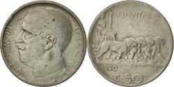 World Coins - Coin, Italy, Vittorio Emanuele III, 50 Centesimi, 1920, Rome, , Nickel