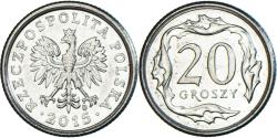 World Coins - Coin, Poland, 20 Groszy, 2015, Warsaw, , Copper-nickel, KM:280