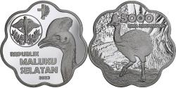 World Coins - Indonesia, 5000 Rupiah, Maluku Selatan, 2023, Silver plated copper-nickel