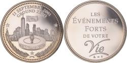 World Coins - France, Medal, World Trade Center, 11 Septembre 2001, Ground Zéro, Sciences &