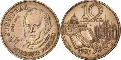 World Coins - France, 10 Francs, Stendhal, 1983, Paris, Nickel-Bronze, , Gadoury:817