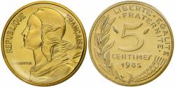 World Coins - Coin, France, Marianne, 5 Centimes, 1985, Paris, , Aluminum-Bronze