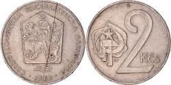 World Coins - Coin, Czechoslovakia, 2 Koruny, 1981