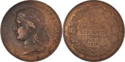 World Coins - France, Medal, Exposition universelle de Paris, Arts & Culture, 1878, Barre