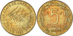 World Coins - Coin, Central African States, 5 Francs, 1992