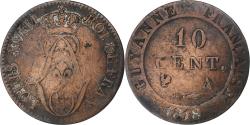 World Coins - French Guiana, Louis XVIII, 10 Centimes, 1818, Paris, Billon, , KM:A1