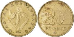 World Coins - Coin, Hungary, 20 Forint, 1994, Budapest, , Nickel-brass, KM:696