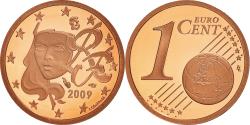 World Coins - France, Euro Cent, 2009, Paris, BE, , Copper Plated Steel, Gadoury:1