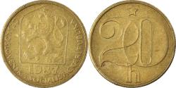 World Coins - Coin, Czechoslovakia, 20 Haleru, 1987