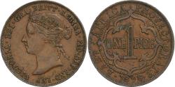 World Coins - British West Africa, Victoria, Pice, 1898, Bombay, Copper, , KM:1