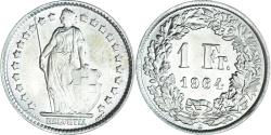 World Coins - Coin, Switzerland, Franc, 1964, Bern, , Silver, KM:24