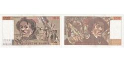 World Coins - France, 100 Francs, Delacroix, 1993, L.246, EF(40-45), Fayette:69bis.8, KM:154g