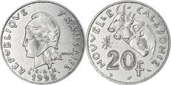 World Coins - Coin, New Caledonia, 20 Francs, 1992, , Nickel
