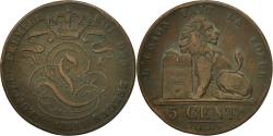 World Coins - Coin, Belgium, Leopold I, 5 Centimes, 1851, , Copper, KM:5.1