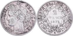 World Coins - France, 2 Francs, Cérès, 1872, Paris, Silver, , Gadoury:530a
