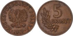 World Coins - Coin, Poland, 5 Groszy, 1949