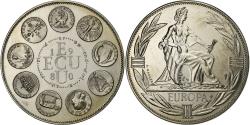 World Coins - France, Medal, Ecu Europa, Europe Assise, 1980, Copper-nickel,