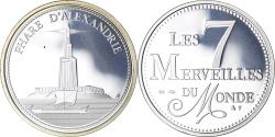 World Coins - France, Medal, 7 Merveilles du Monde, Phare d'Alexandrie, Arts & Culture