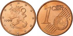 World Coins - Finland, Centime, 1999, Vantaa, Copper Plated Steel,