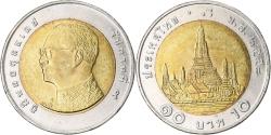 World Coins - Coin, Thailand, 10 Baht, 2015, , Bi-Metallic
