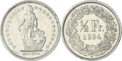 World Coins - Coin, Switzerland, 1/2 Franc, 1994