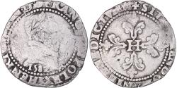 World Coins - Coin, France, Henri III, Franc au Col Plat, 1582, Bayonne, , Silver