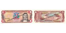 World Coins - Banknote, Dominican Republic, 5 Pesos Oro, 1996, 1996, Specimen, KM:152s1