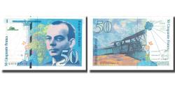 World Coins - France, 50 Francs, St Exupéry, 1993, UNC(65-70), Fayette:72.2, KM:157b