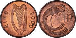 World Coins - Coin, Ireland, Penny, 2000