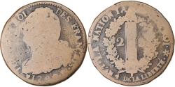 World Coins - Coin, France, 2 sols français, 2 Sols, 1792, Strasbourg, , Bronze