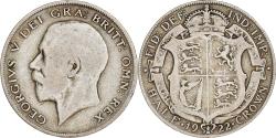 World Coins - Coin, Great Britain, George V, 1/2 Crown, 1922, , Silver, KM:818.1a
