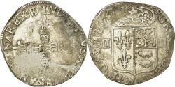 World Coins - Coin, France, Louis XIII, 1/4 Écu de Béarn, 1/4 Ecu, 1624, Morlaas,