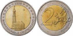 World Coins - Germany, 2 Euro, 2008, Munich, Bi-Metallic,