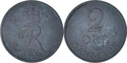 World Coins - Denmark, 2 Öre, 1956