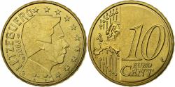 World Coins - Luxembourg, 10 Euro Cent, 2008, Paris, Nordic gold,