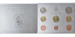 World Coins - Vatican, Jean-Paul II, 1 Cent to 2 Euro, 2003 - Anno XXV, Rome, BU,