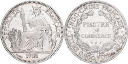 World Coins - French Indochina, Piastre, 1901, Paris, Silver, , KM:5a.1