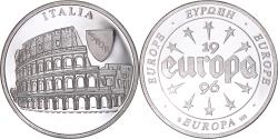 World Coins - France, Medal, Europa, 1996, Italy, , Silver
