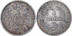 World Coins - GERMANY - EMPIRE, Wilhelm II, Mark, 1899, Berlin, Silver, , KM:14